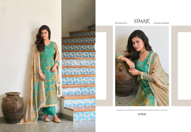 Simar glossy manvi dress material wholesale